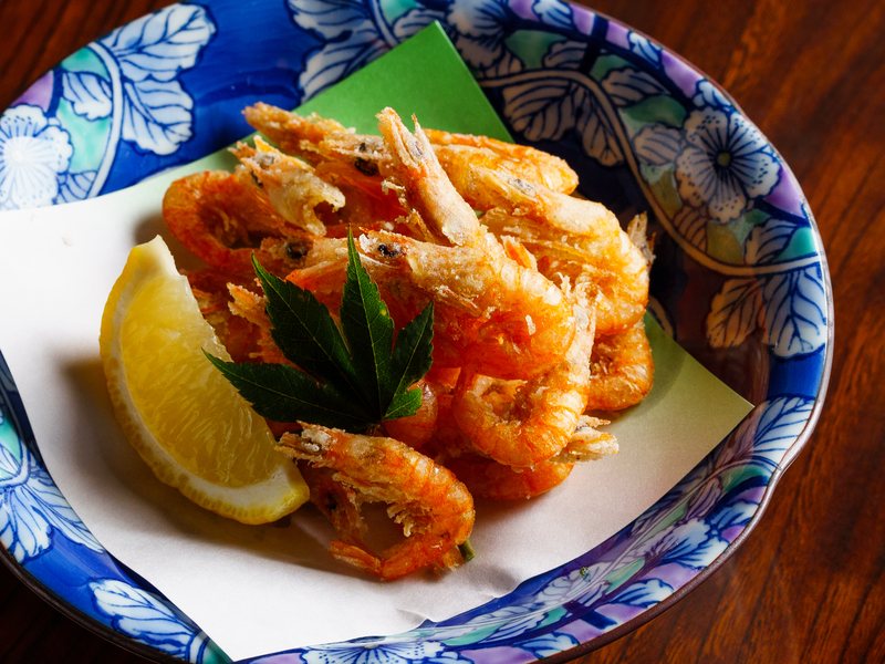 小海老唐揚げ
